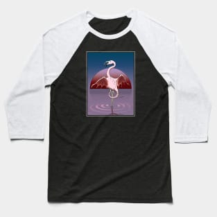 Mutant Flamingo Baseball T-Shirt